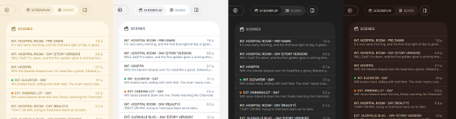 Themes preview